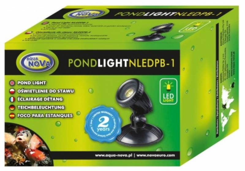 Aqua Nova NLED-PB1 1W LED-Teichleuchte